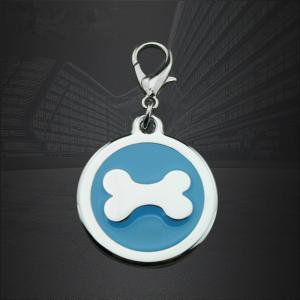 Dongguan Producent Okrągłych Klejów Kości Dripping QR Pet Dog Tags