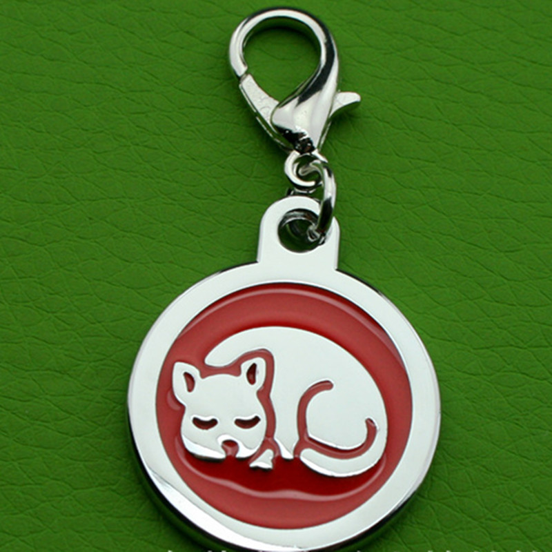 Stop cynku Polski Galwaniczny Klej Dripping Pet ID Tags Artykuły dla psów
