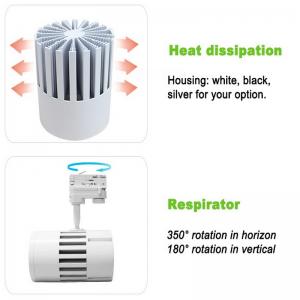 2 3 4 kable łącznik 20w 30w 40w 50w magnetyczne miejsce cob led światło toru