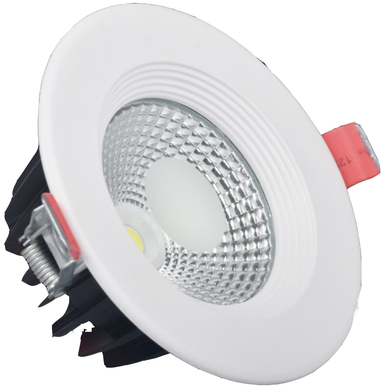 Oprawa COB z małym, matowym kołem pośrodku od 3W do 60W