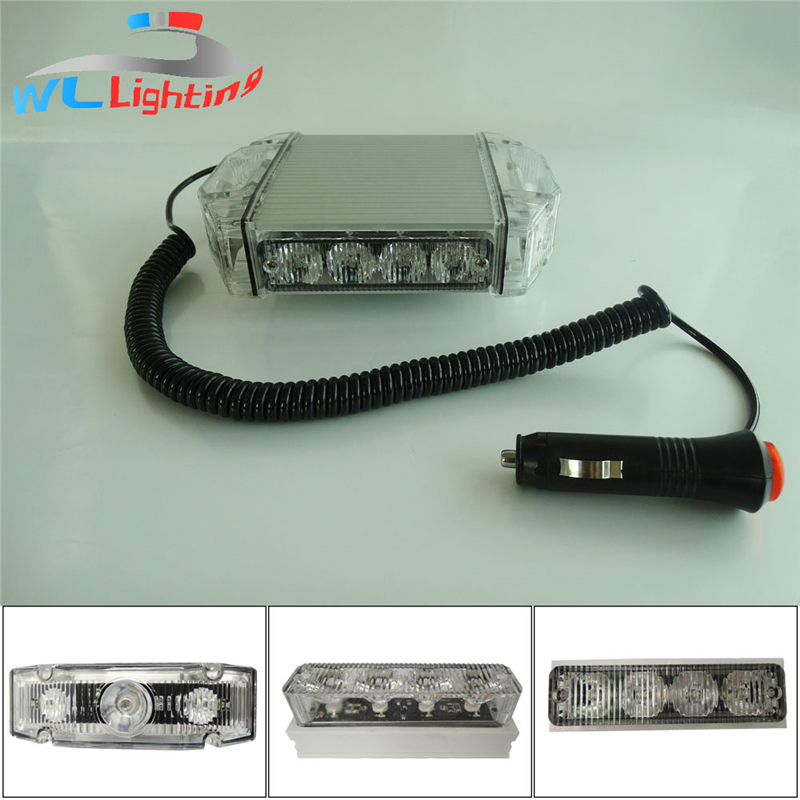 Lampa ostrzegawcza LED mini o wysokiej mocy 12V 24V, oświetlenie awaryjne do montażu na powierzchni pogotowia / policji / ciężarówki