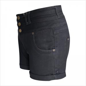 3-przyciskowy t-shirt o wysokiej talii WS1002