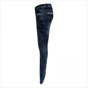 pranie kwasowe wysokiego wzrostu bootcut jean WS1004