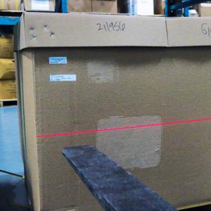 Laserowy układ wyrównywania wózka widłowego - kolor zielony lub czerwony