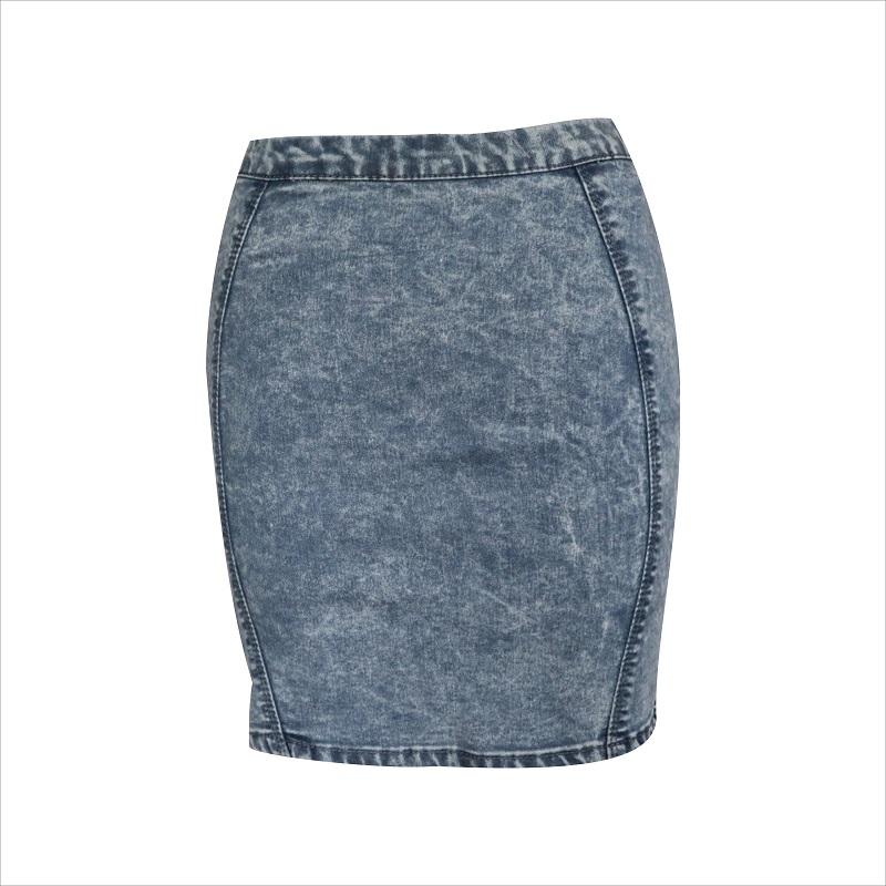 spódnica mini denim ze spódnicą typu WS1011