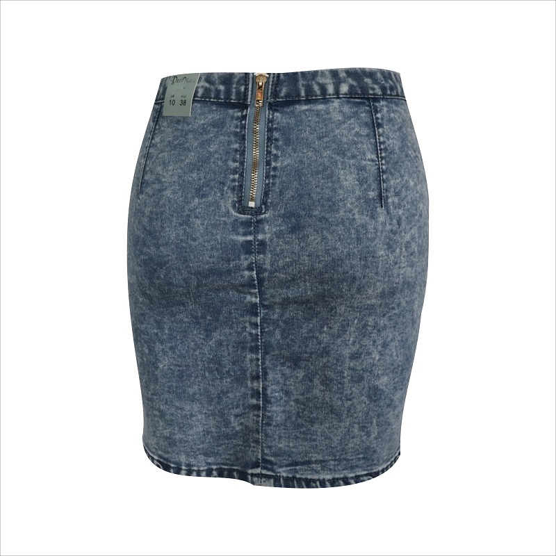 spódnica mini denim ze spódnicą typu WS1011