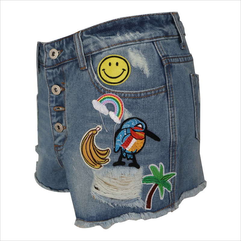 patch hafty spodenki dżinsowe WS10119