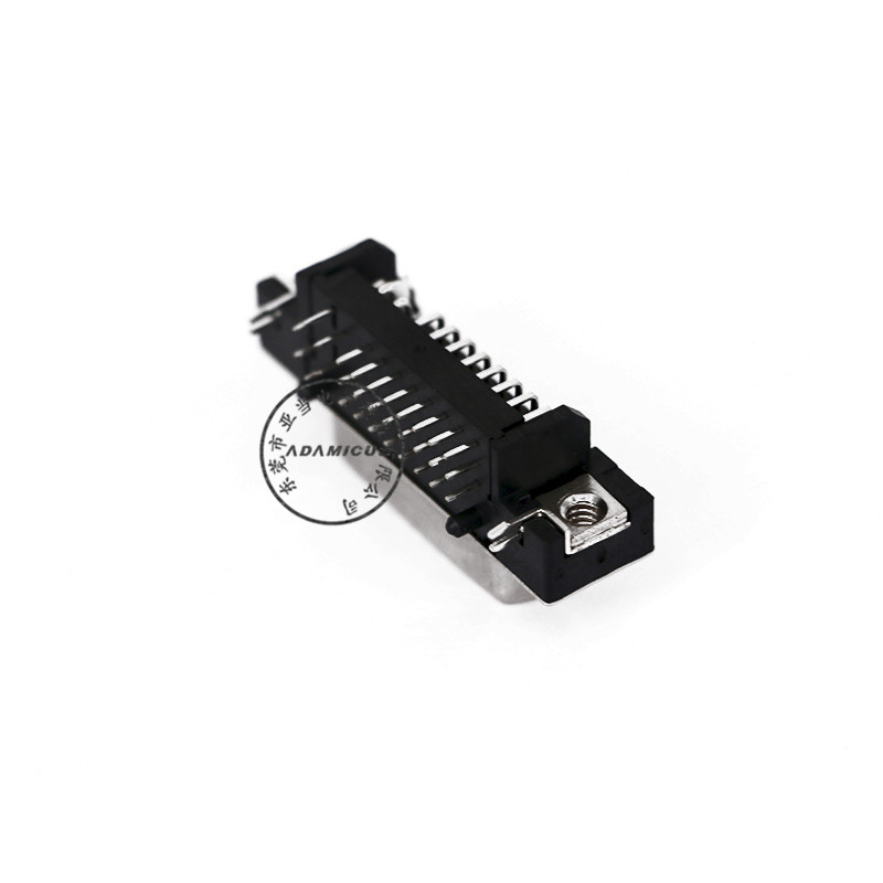 czarny kąt prosty ROHS dvi 24 + 5 d sub złącze do PCB