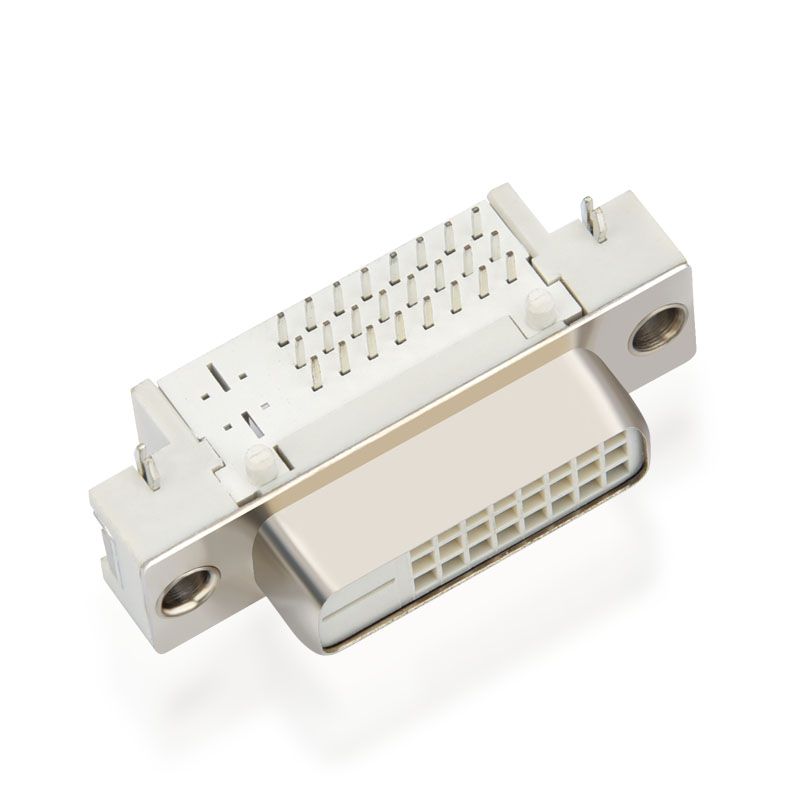 gorąca sprzedaży 25 Pin DVI 90 stopni złącze dla dostawcy porcelany