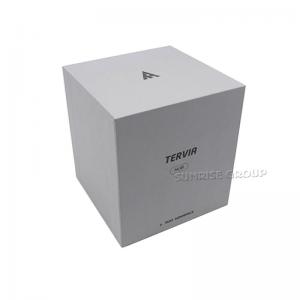 Niestandardowy karton srebrna folia Logo Watch Box opakowania