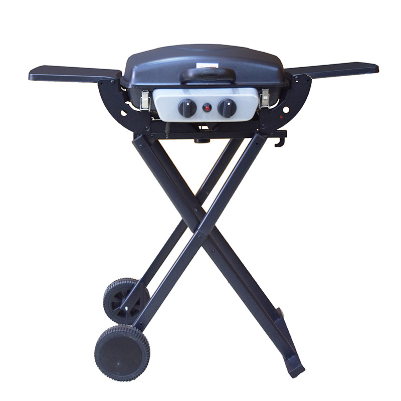 2bunners odkryty camping przenośny grill grill gazowy składany grill z wózkiem