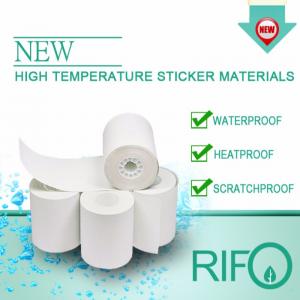 Papier logistyczny powlekany termicznie Etykieta Etykieta z kodem kreskowym Naklejki