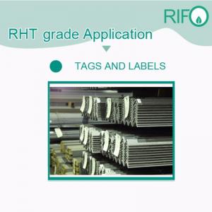 Papier logistyczny powlekany termicznie Etykieta Etykieta z kodem kreskowym Naklejki