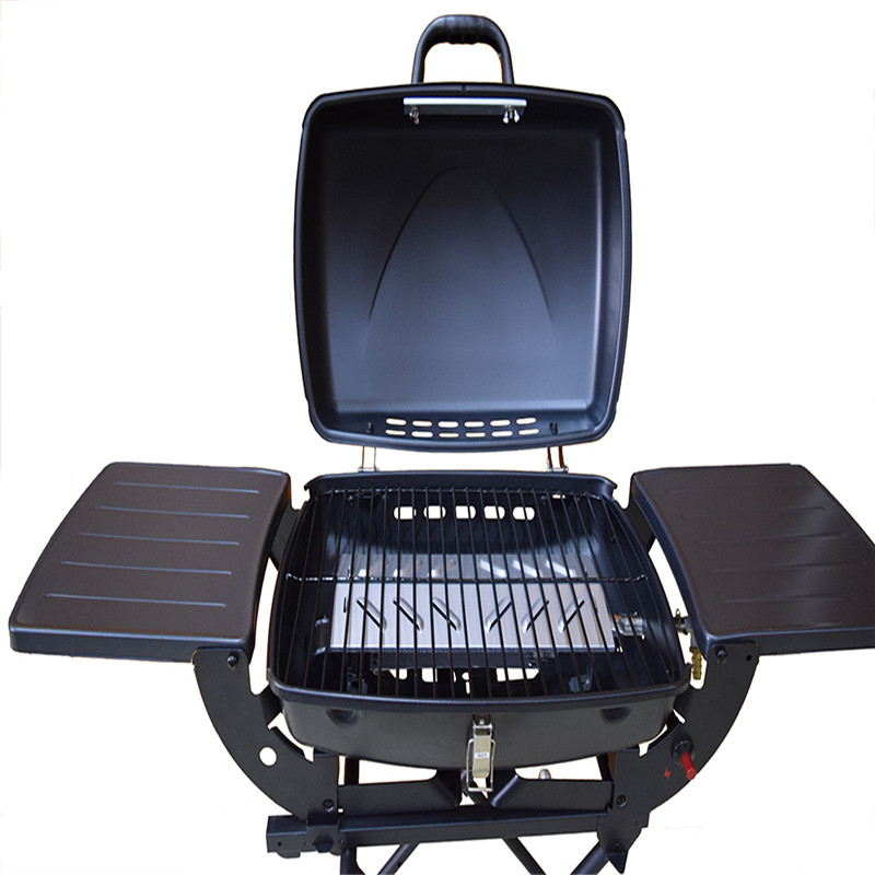 Zewnętrzny przenośny grill gazowy regulowana wysokość rusztu grill grill