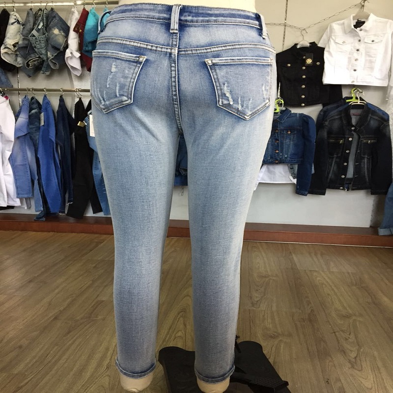 wybielacz do prania z rozcięciem skinny jeans WS109057