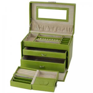 pudełko na biżuterię ze sztucznej skóry