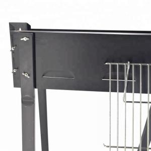 Niska cena gorąca sprzedaży odkryty składany camping węgiel grill grill rożna z kurczaka