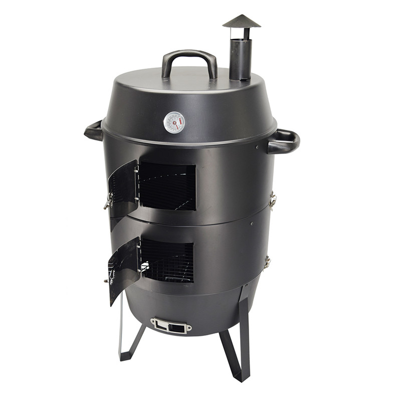 produkt hurtowy beczka węgiel palacz grill z kominem