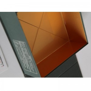 płaskie opakowanie jednostronnie składane pudełko kartonowe