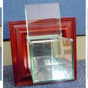 Naścienna gablota baseballowa