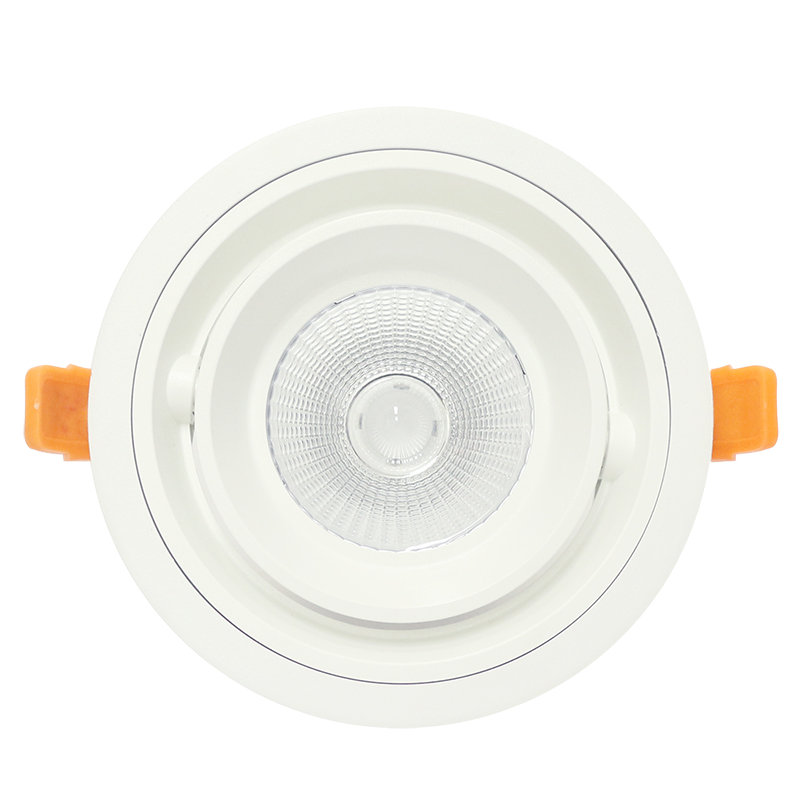 Okrągła i kwadratowa lampa sufitowa LED COB 20W 30W do wbudowania