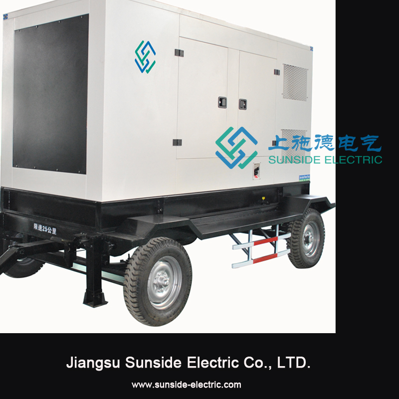 Generator przyczepy Cummins o mocy 50 kVA