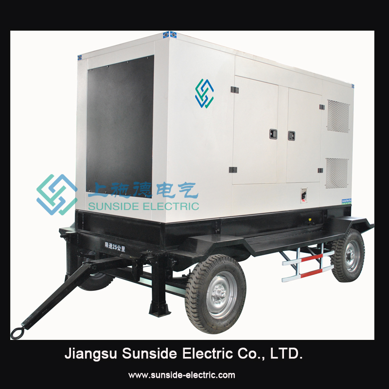 Generator przyczepy Cummins o mocy 50 kVA