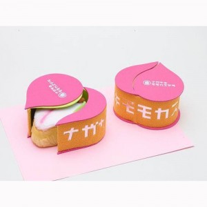 Opakowanie kartonowe luksusowe opakowanie w kształcie serca