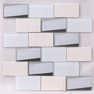 HMB01 Dekoracja Biała Kuchnia Backsplash Mosaic Wall Tiles Kitchen Lanka Tile Price