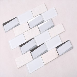 HMB01 Dekoracja Biała Kuchnia Backsplash Mosaic Wall Tiles Kitchen Lanka Tile Price