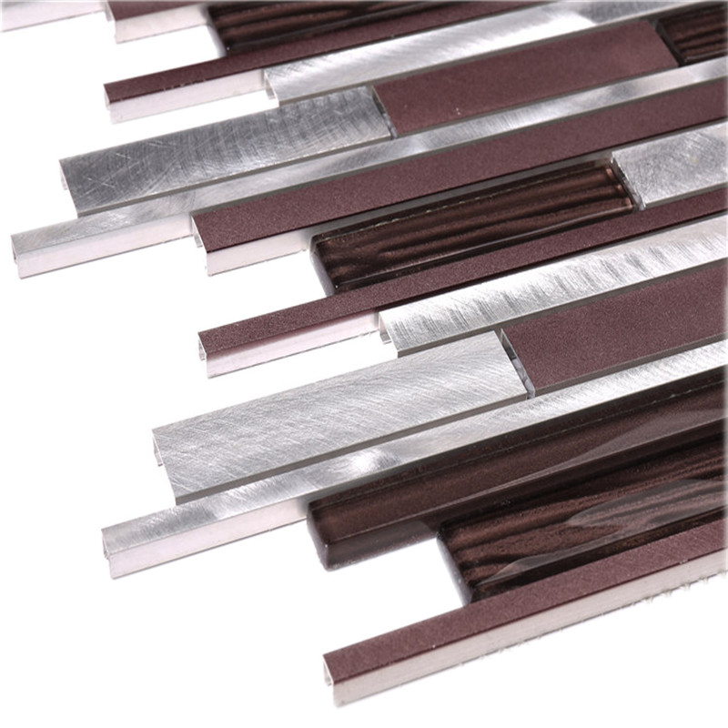 Dostawca długich taśm metalowych mozaiki aluminiowej ze stopów