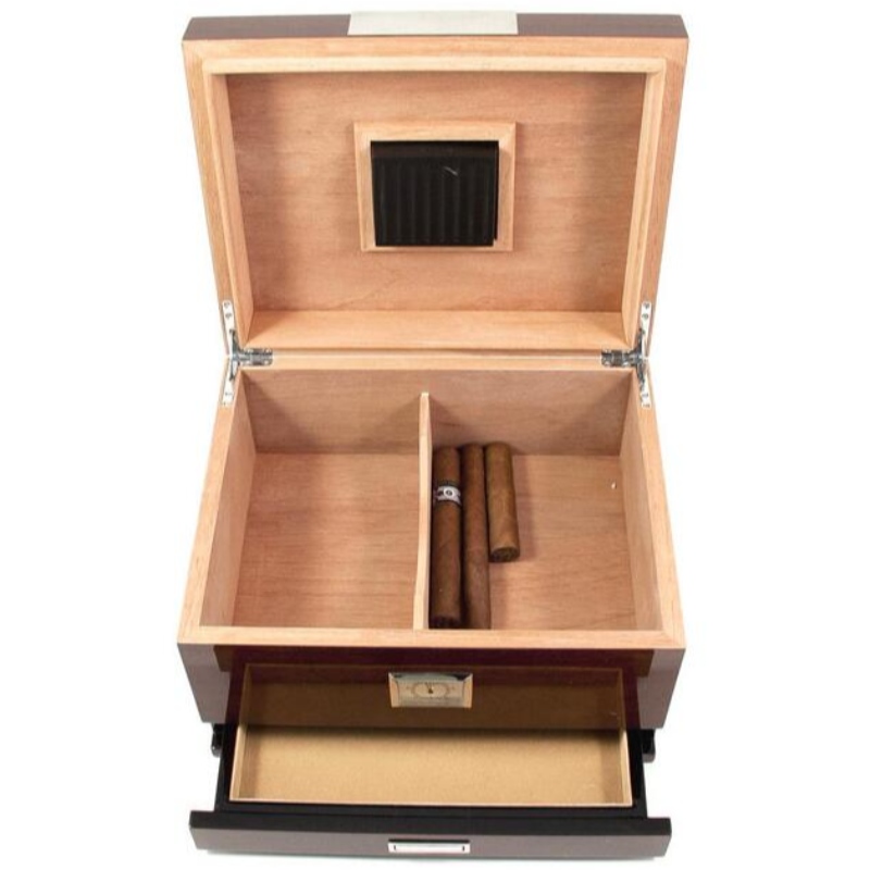 Orzech cygarowy Humidor z szufladą