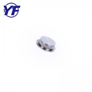 Okrągłe przekładki gwintowane ze stali nierdzewnej Okrągłe przekładki metalowe z najlepszą jakością