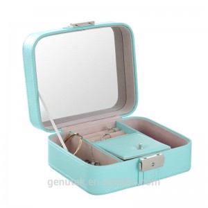 Podróżne pudełko z biżuterią PU