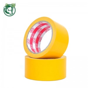 Wysokiej jakości taśma ostrzegawcza do podłóg z czerwonego PVC