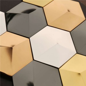 Najlepsze arabeskowe czarne i złote mozaiki backsplash