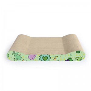 Niepowtarzalny wzór kota drapiącego najlepszą zabawkę kartonową