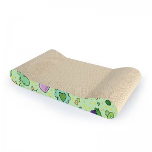 Niepowtarzalny wzór kota drapiącego najlepszą zabawkę kartonową