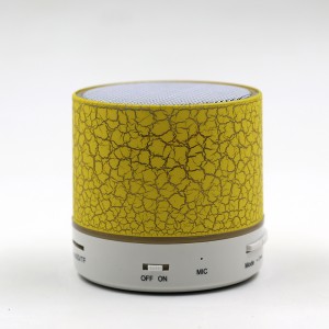 Światło LED Przenośny mini głośnik Bezprzewodowy głośnik bezdotykowy z mikrofonem TF USB FM