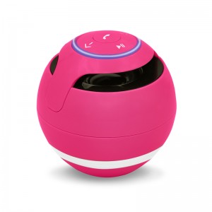 Gorąca sprzedaż Przenośny okrągły kształt Bezprzewodowy głośnik Soundbar Bas BT Głośnik Dla iPhone