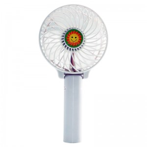 gorąca sprzedaż składany uchwyt przenośny wentylator elektryczny z linią USB