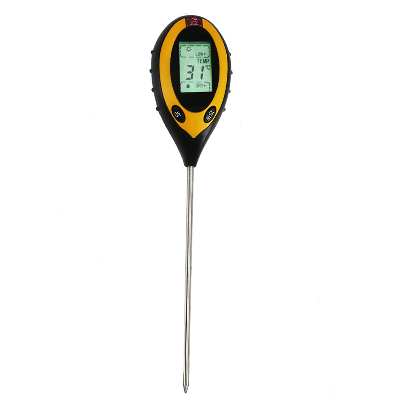 Wewnętrzne narzędzie ogrodowe Zewnętrzne Tester wilgotności gleby pH Długość sondy 198 mm