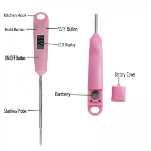 Najlepszy Amazon wodoodporny termometr kuchenny Sonda mięsna