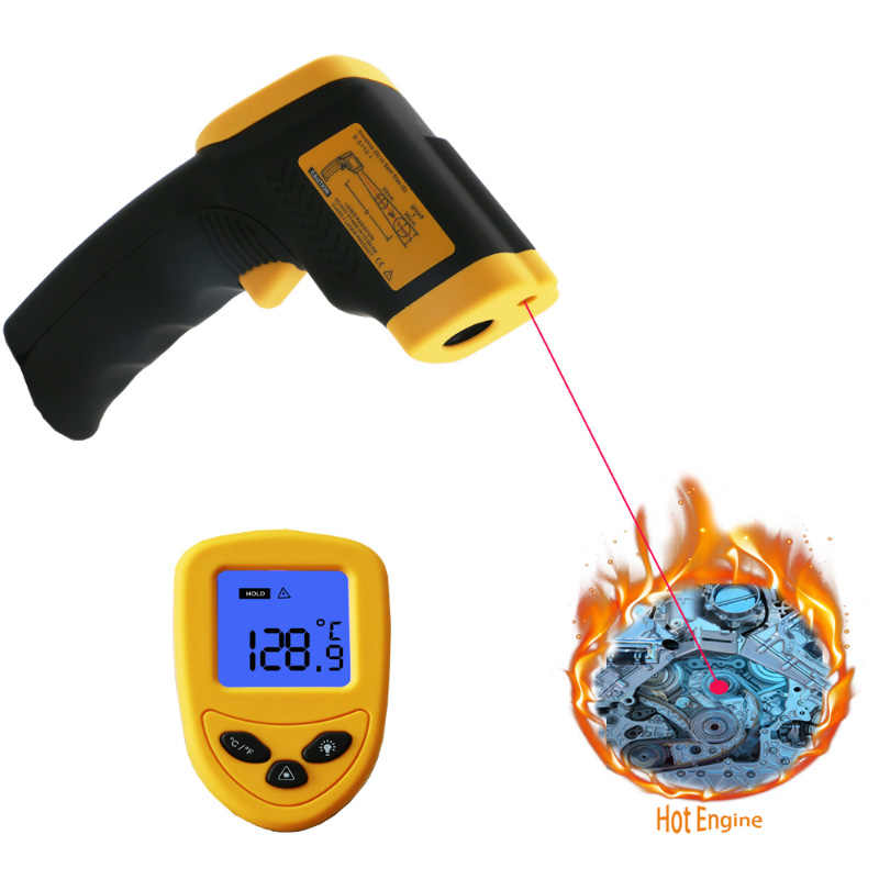 Popularny produkt Hot Sale Laserowy pistolet termometryczny na podczerwień
