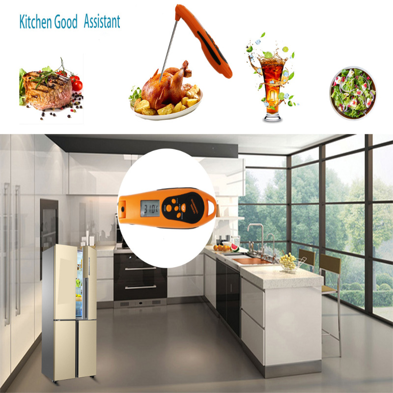 Cyfrowy termometr do gotowania mięsa Elektroniczny pomiar temperatury żywności w kuchni