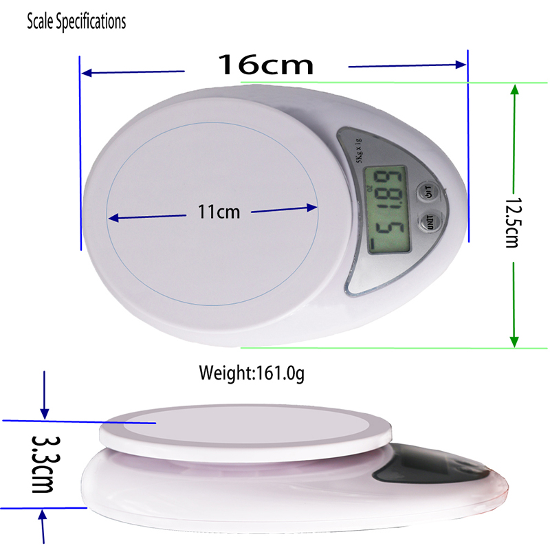 Produkcja Sprzedaż bezpośrednia ABS Digital Bowl Scale