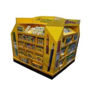 Stojak reklamowy na Boże Narodzenie Produkt z 4-stronnym metalem lub plastikiem