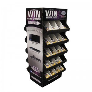 Stojak reklamowy na Boże Narodzenie Produkt z 4-stronnym metalem lub plastikiem