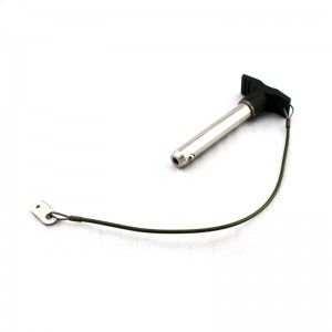 Hitch Pin ze smyczą ze stali nierdzewnej