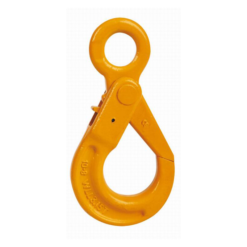 G80 Eye Self-Locking Safety Hook Painted